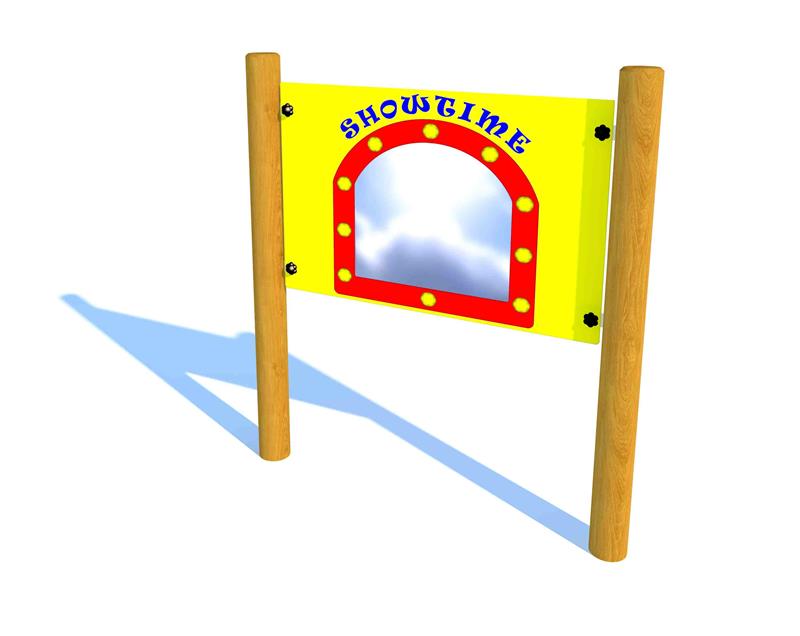 Technical render of a Show Time Mirror - Large